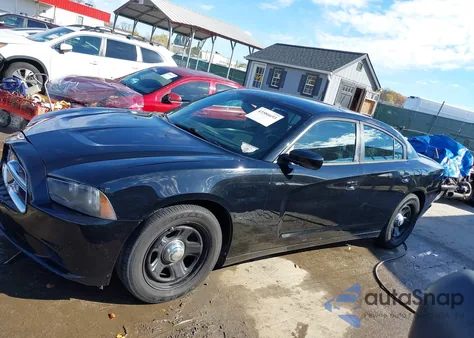 2014 Dodge Charger Police из США, поврежденный, VIN 2C3CDXAT2EH172007